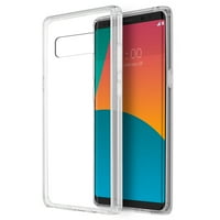 Samsung Galaxy Note Telefon için Şeffaf Şeker Akrilik Şeffaf Kılıf