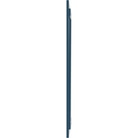 Ekena Millwork 3 4 W 60 H Gerçek Uyum PVC İki Tahta Birleştirilmiş Tahta-n-Çıta Panjurlar w Z-Bar, Sojourn Mavi