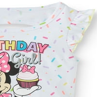 Minnie Mouse Doğum Günü Kız Tutu Elbise
