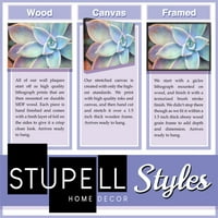 Stupell Industries Kum Yeni Kar Denizcilik Kış Denizyıldızı Tuval Duvar Sanatı, 40, Tasarım Stephanie Workman Marrott