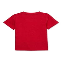 Avengers Erkek Bebek ve Yürümeye Başlayan Çocuk T-Shirt ve Şort Kıyafet Seti, 2 Parça, Boyutları 12M-5T