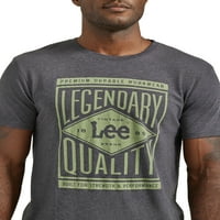 Lee® Erkek Kısa Kollu Grafik Tişört