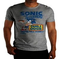 Sonic Kirpi Biber Köpek erkek ve Büyük erkek grafikli tişört